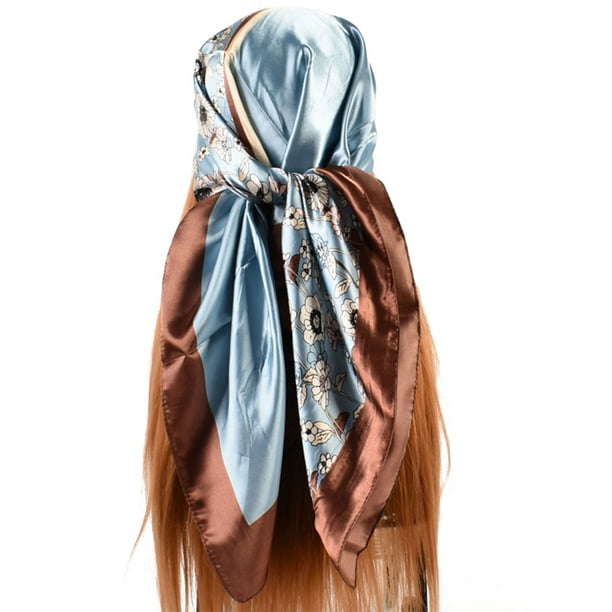 Premium luxury handmade silk scarf wrap head scarf pashmina in pastel colours